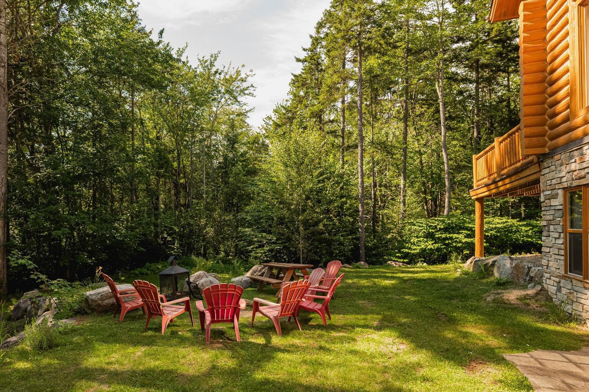 Fiddler Lake Resort Chalet 76 Deer Mille-Isles Bagian luar foto