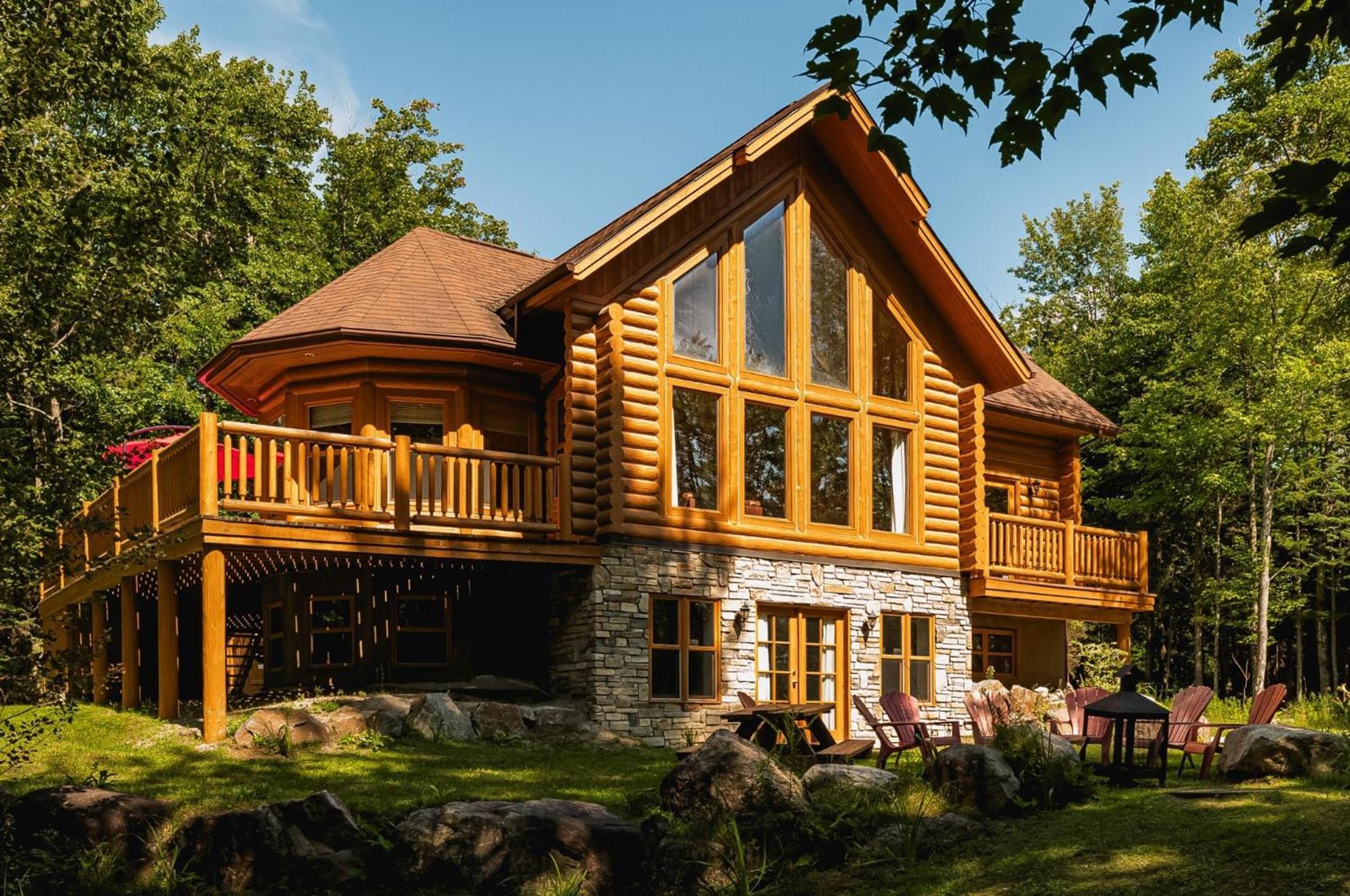 Fiddler Lake Resort Chalet 76 Deer Mille-Isles Bagian luar foto