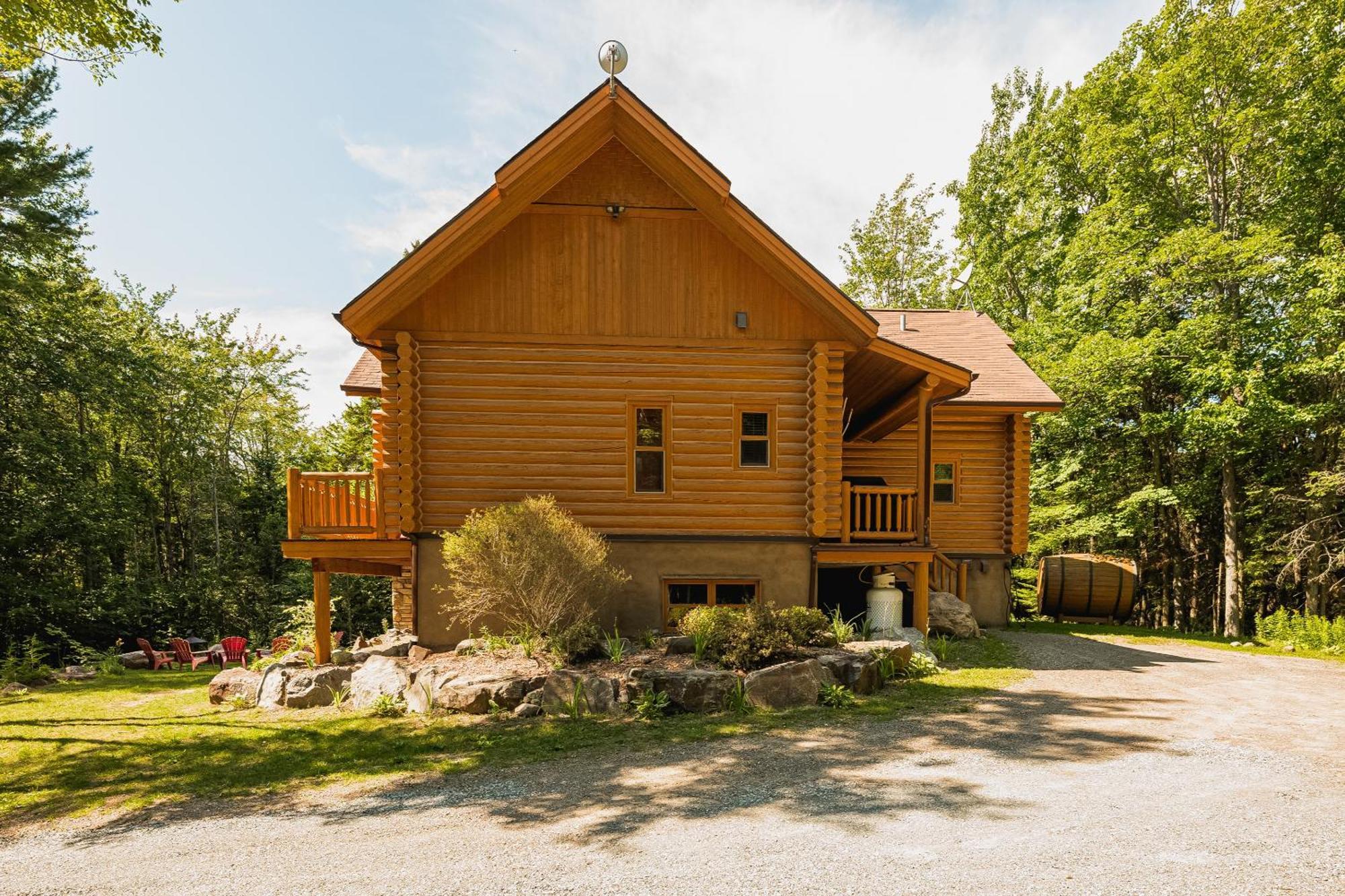 Fiddler Lake Resort Chalet 76 Deer Mille-Isles Bagian luar foto