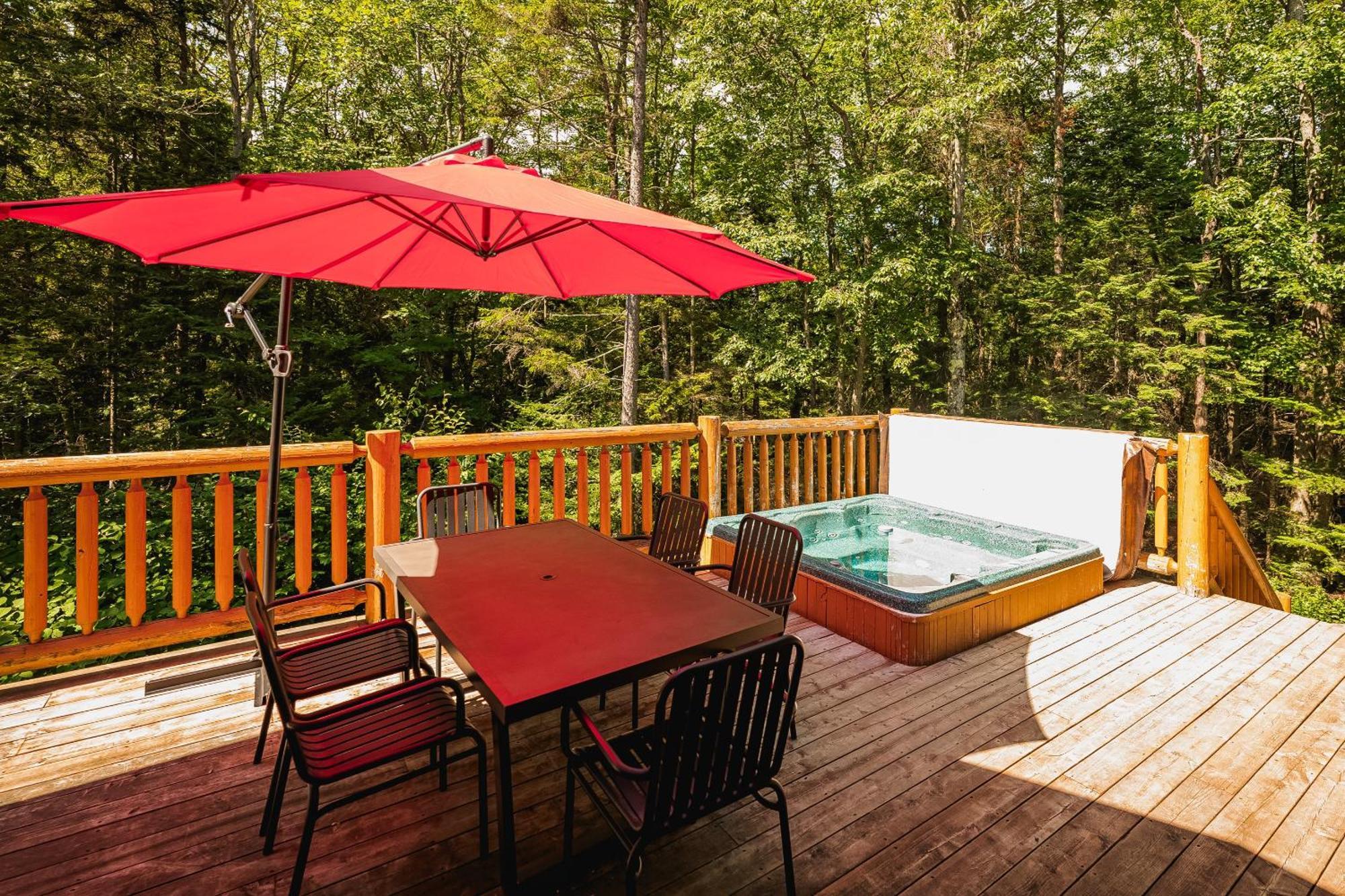 Fiddler Lake Resort Chalet 76 Deer Mille-Isles Bagian luar foto